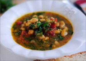 Iraqi White Bean Soup