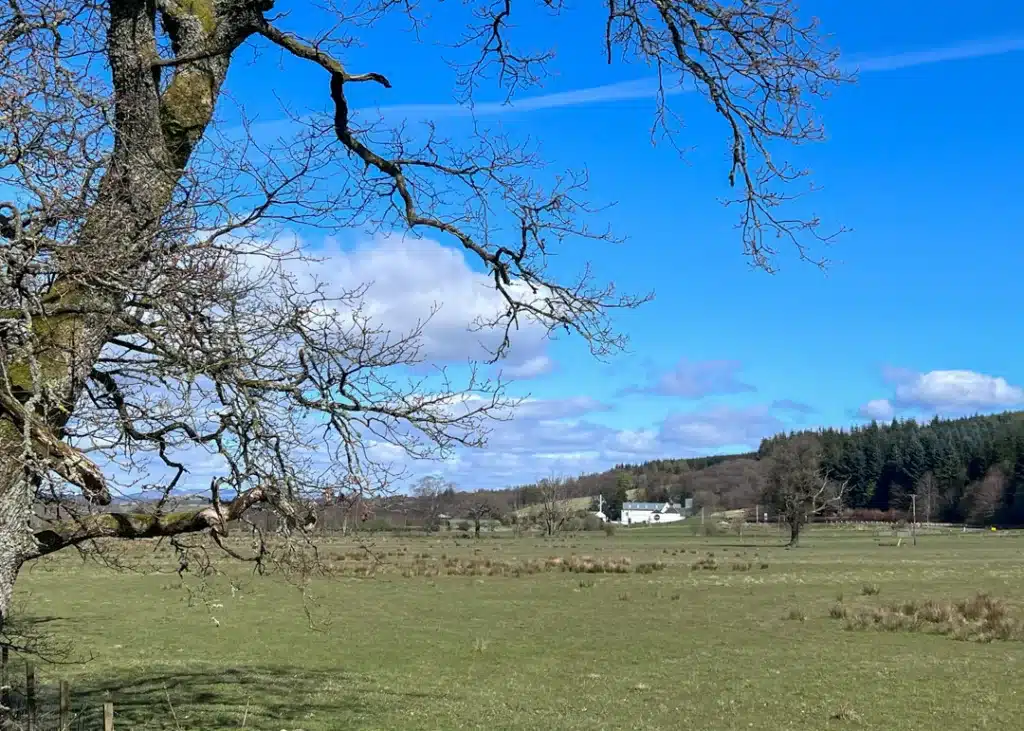 View of Glengoyne Distillery 