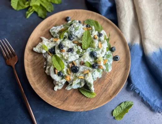 Smashed cucumber salad