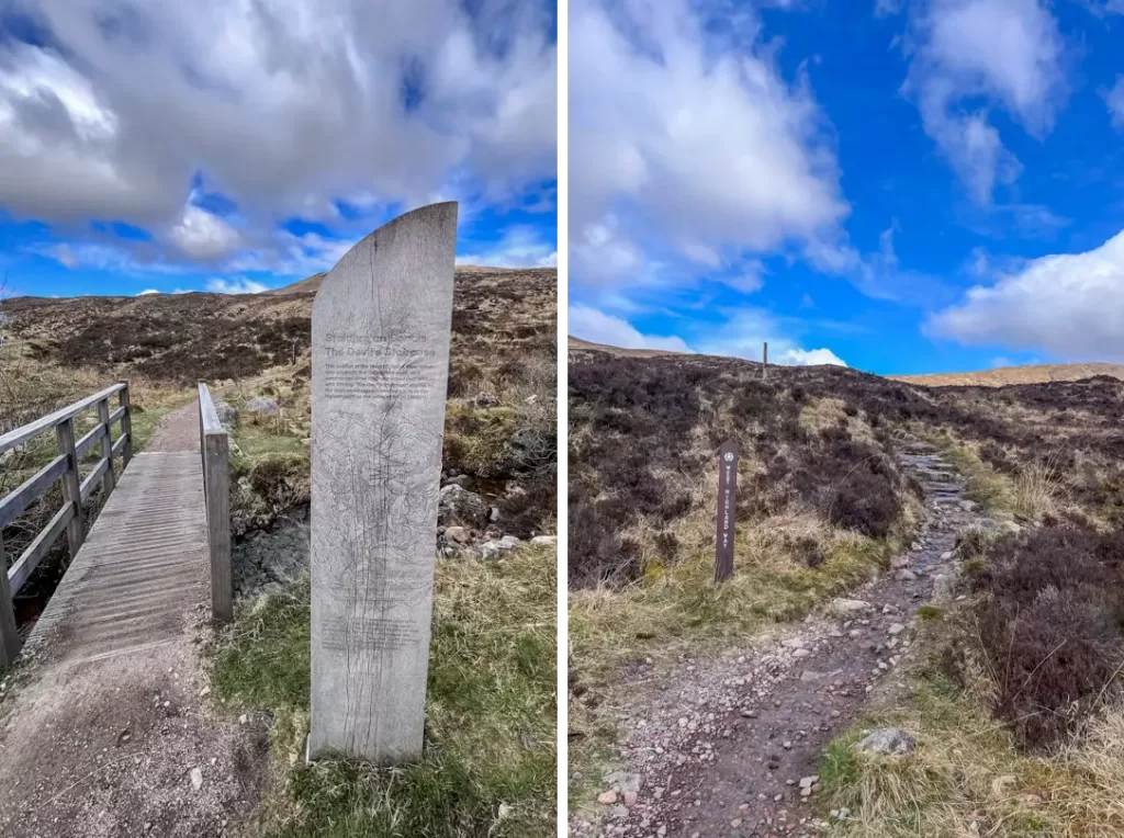 The Devil's Staircase on the West Highland Way