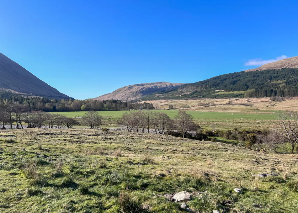 West Highland Way between Tyndrum and Bridge of Orchy