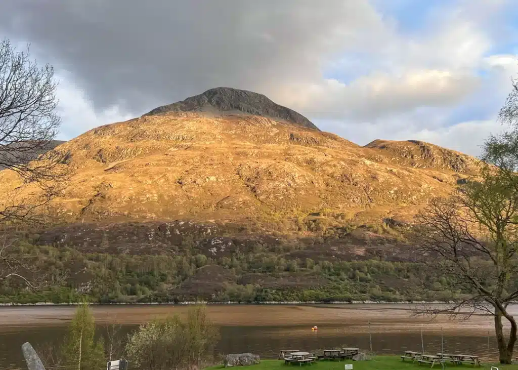 Sunset on Loch Leven