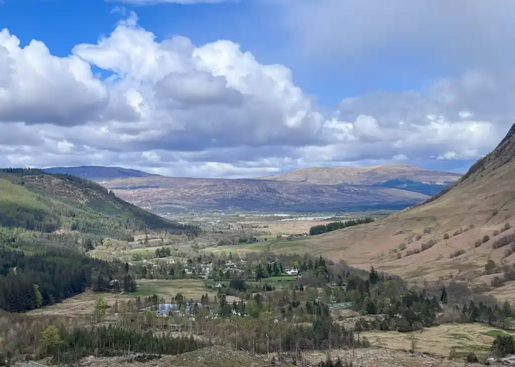 Arriving in Fort William - West Highland Way