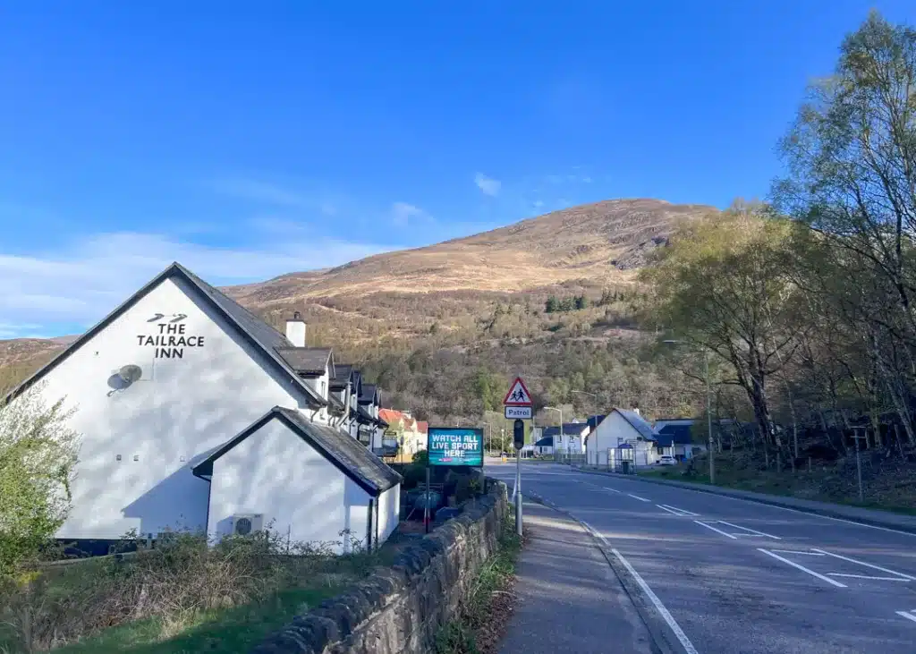 Traversing Kinlochleven