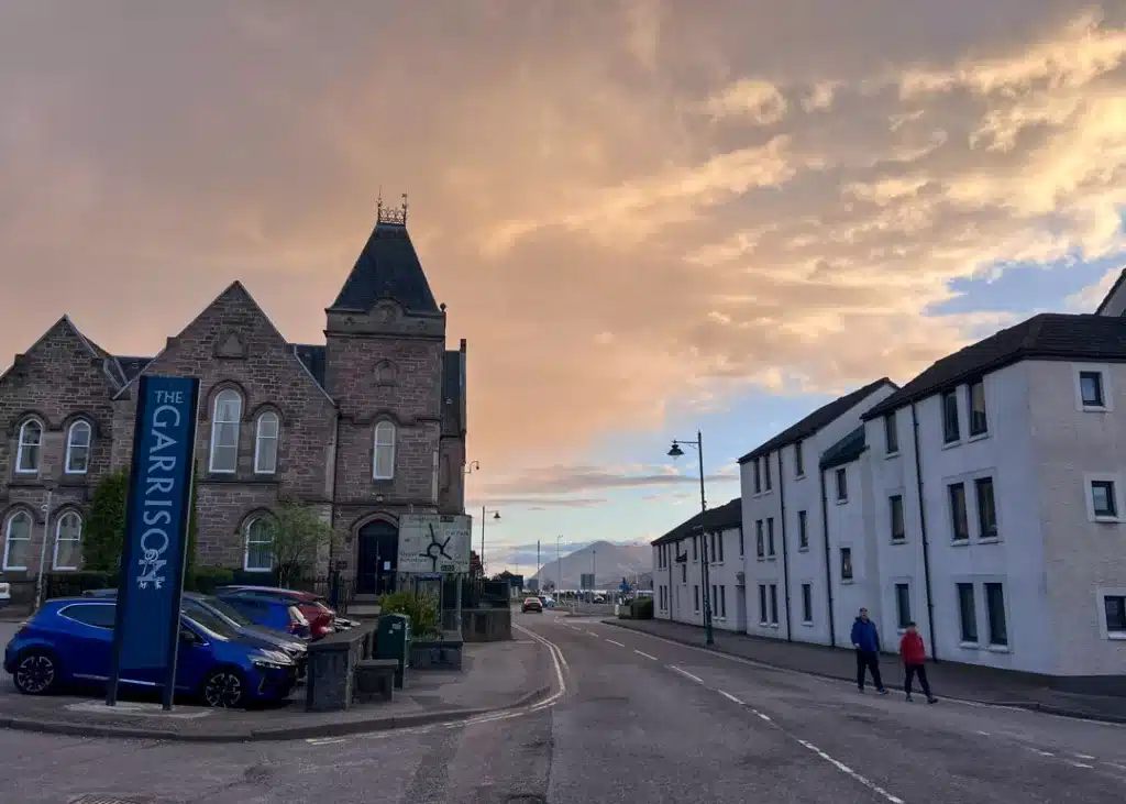 Sunset Fort William