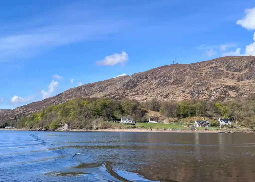 Cruising around Fort William