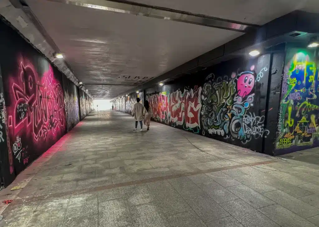 Apgujeong Graffiti Tunnel