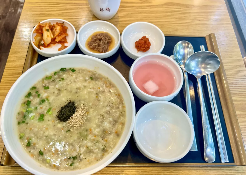 Porridge in Seoul